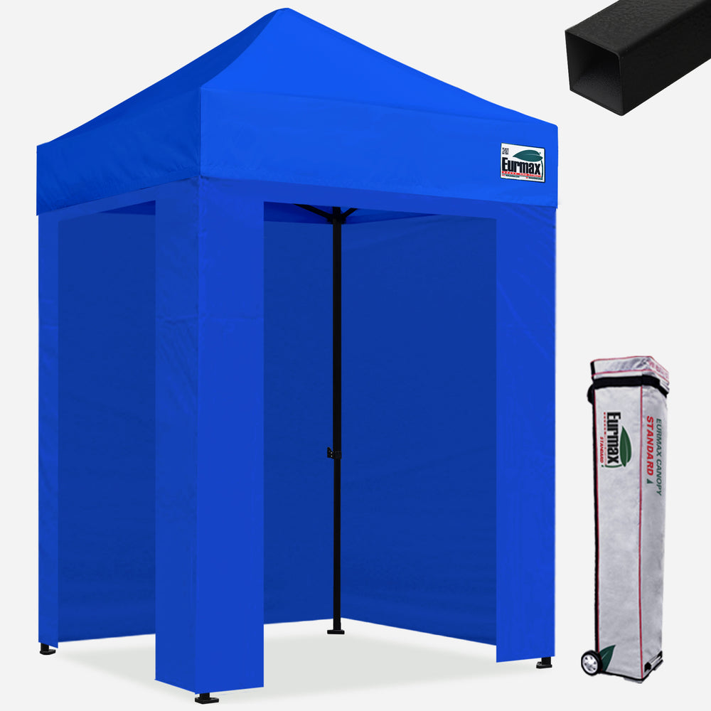 EURMAX Standard 5x5 Canopy Tent W/ 4 Zipper Walls – Eurmax