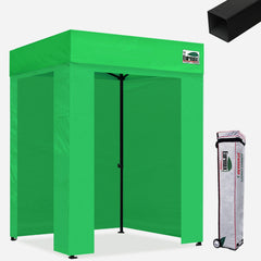Standard 5x5 Steel Flat Top Canopy Tent with 4 Zipper Walls