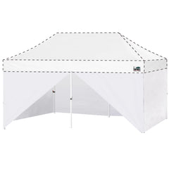 10x20 Enclosure Canopy Wall Kit with Middle Zipper Entry Door