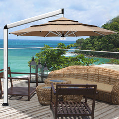 Atlas 11FT Cantilever Market Patio Umbrella