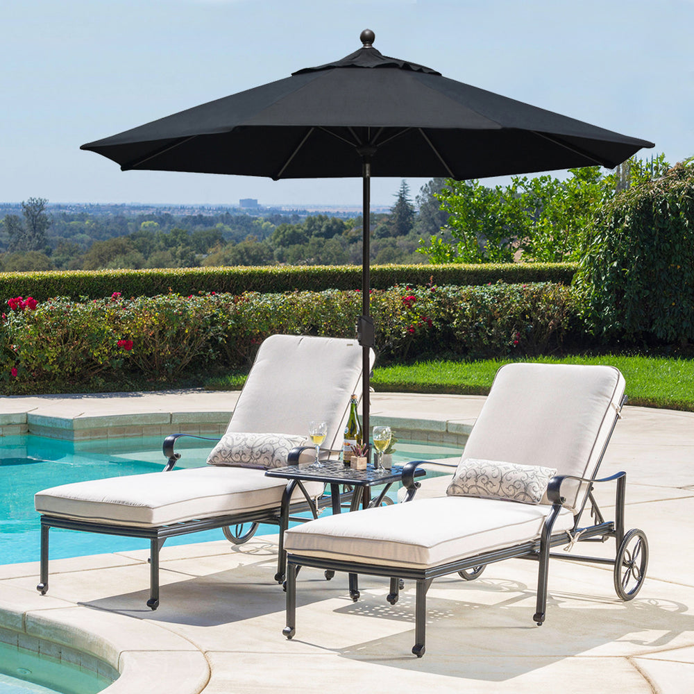 eliteshade patio umbrella EliteShade Classic 9ft Patio Market Umbrella – Eurmax