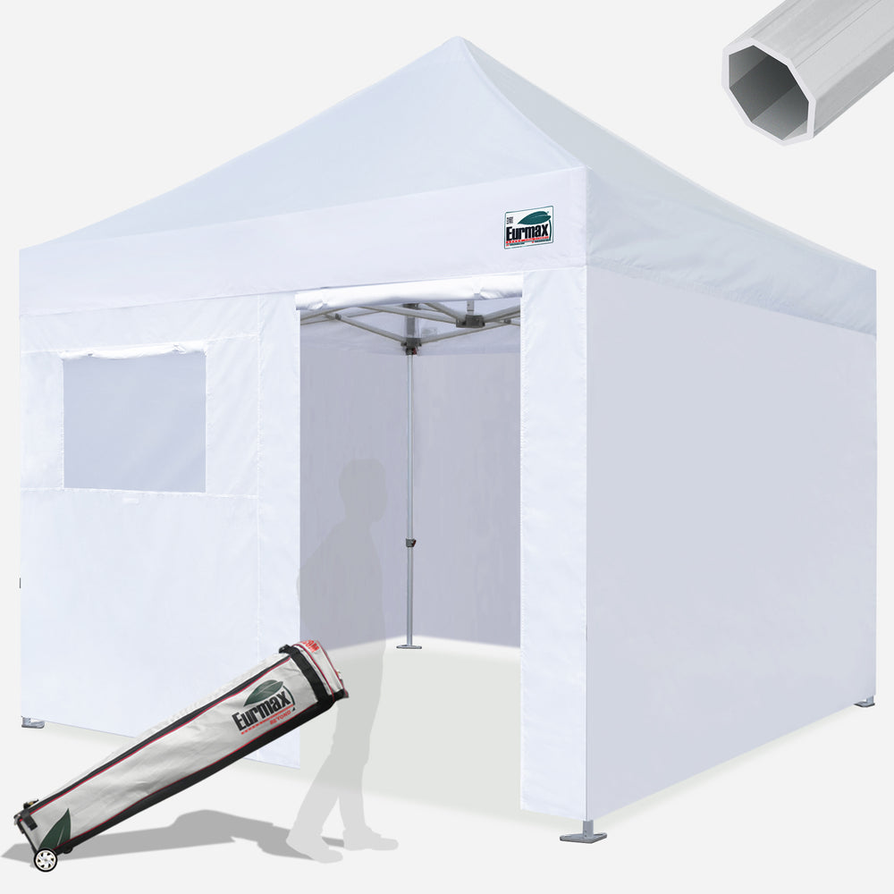 enclosed tents Beyond 10x10 Aluminum Canopy with Zipper Enclosure Walls