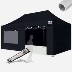 Beyond 10X20 Aluminum Instant Canopy with  4 Zipper Walls