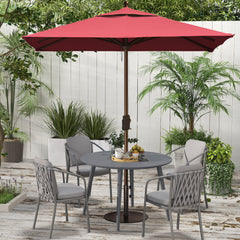 Classic 6FT Square Market Patio Umbrella