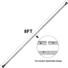 EZ Pop Up Canopy Tent Rail Bar 2pc-Pack