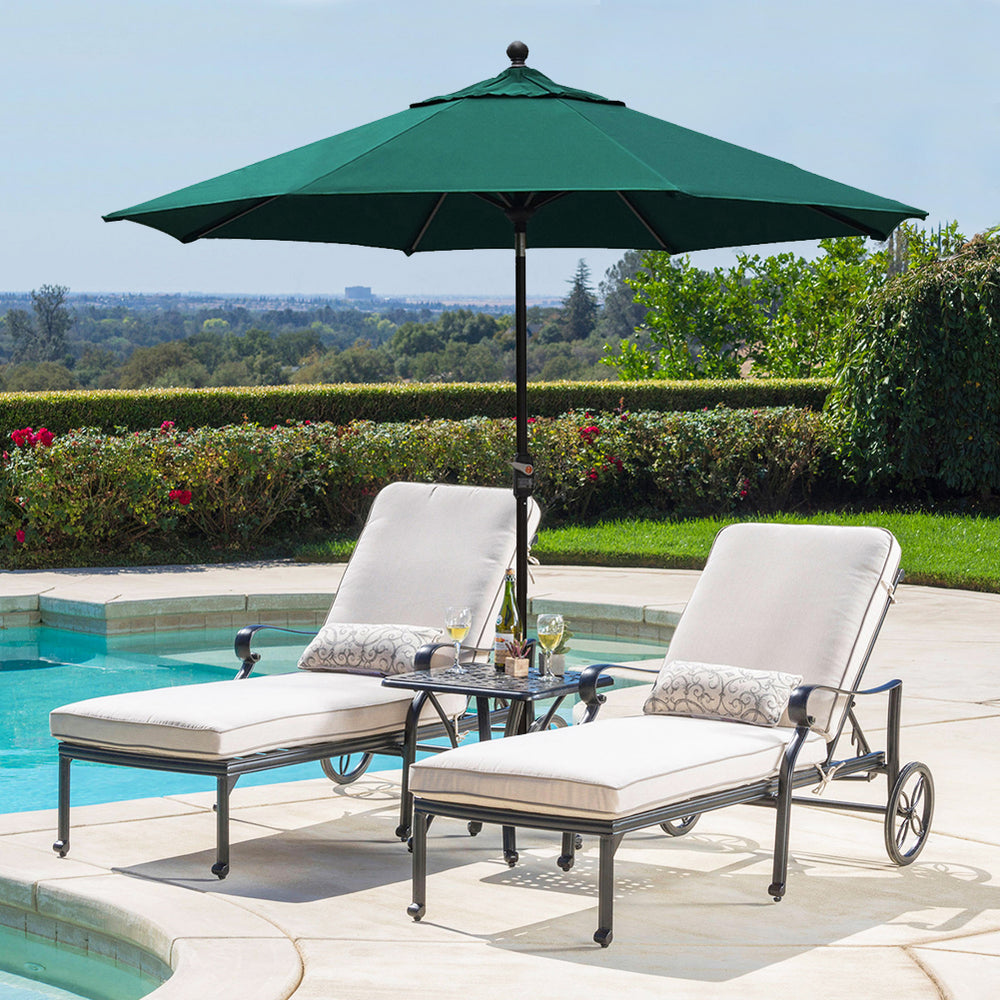 EliteShade Classic 9ft Patio Market Umbrella – Eurmax
