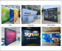 Pop Up Display Media Wall