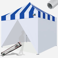 Beyond Carnival 10X10 Aluminum Instant Canopy with Enclosure Wall Kit