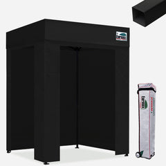 Standard 5x5 Steel Flat Top Canopy Tent with 4 Zipper Walls