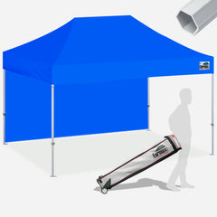 Pro 10x15 Aluminum Pop Up Tent with Backwall