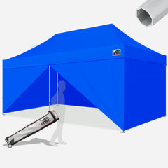 Beyond 10X20 Aluminum Instant Canopy with Enclosure Wall Kit