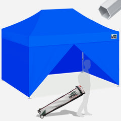 Pro 10x15 Aluminum Pop Up Tent with Enclosure Canopy Wall Kit