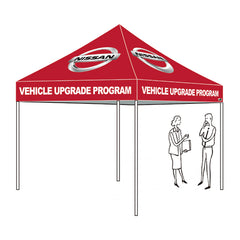 custom 10x10 pop up canopy