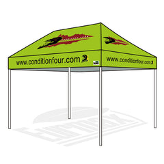 custom 10x15 pop up canopy