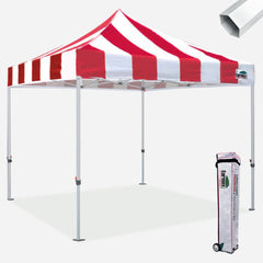 Premium Carnival 10x10 Steel Pop Up Canopy