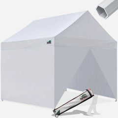 Pro EventKing 10x10 Aluminum Pop Up Tent with  4 Zipper Walls
