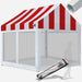 Stripe Red/White