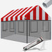 Stripe Red/White