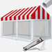 Stripe Red/White