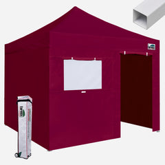 Standard 10x10 Steel Canopy Tent with 4 Zipper Walls