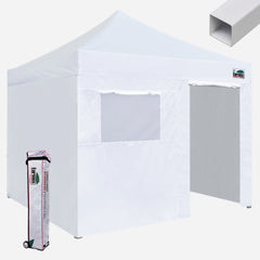 Standard 10x10 Steel Canopy Tent with 4 Zipper Walls