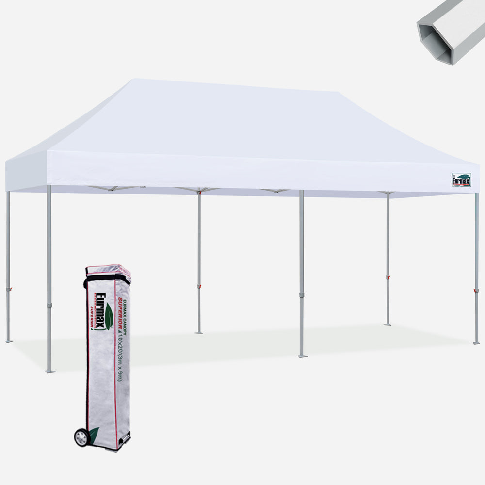Eurmax Apex Superior 10x20 Hybrid EZ Pop Up Canopy Tent