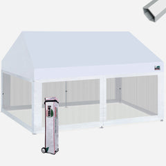 Apex Superior 10x20 Hybrid Canopy with 4 Screen Zipper Walls