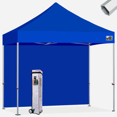 Superior 10X10 Hybrid Pop Up Canopy with Backwall