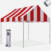 Stripe Red/White