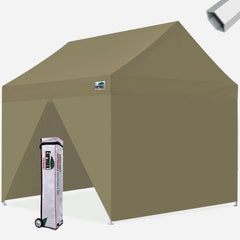 Apex Superior 10x10 Hybrid Pop Up Tent with  4 Zipper Walls