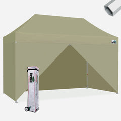 Superior 10x15 Hybrid Pop Up Canopy with Enclosure Canopy Wall Kit