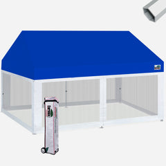 Apex Superior 10x20 Hybrid Canopy with 4 Screen Zipper Walls