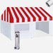 Stripe Red/White