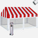 Stripe Red/White