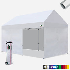 Apex Superior 10x20 Hybrid Pop Up Tent  with 4 Zipper Walls