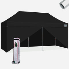 Superior 10x20 Hybrid Pop Up Canopy with Enclosure Canopy Wall Kit