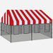 Stripe Red/White