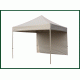Pop Up Tent 10 Foot Back Wall (Select Color-Grey).