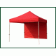Pop Up Tent 10 Foot Back Wall (Select Color-Red).