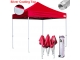 Red with Silver Coating