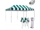 Stripe Green/White