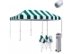 Stripe Green/White