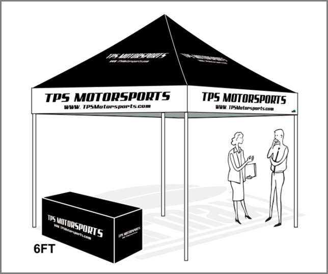 10X10 Custom Pop Up Canopy Top only TPS C4426