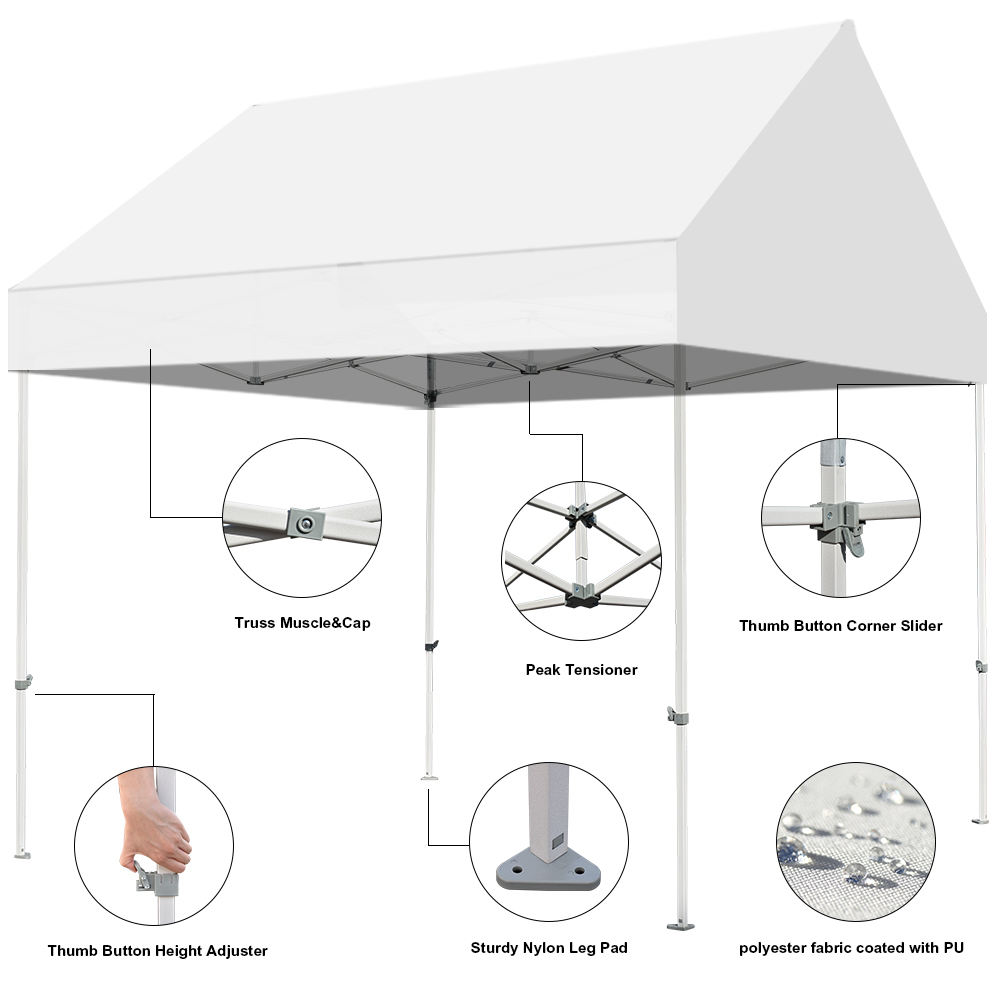 【4点セット】EXTENSIONTABLE version2 キャメル EURMAX Standrd 10x10 Canopy Tent - Eurmax.com